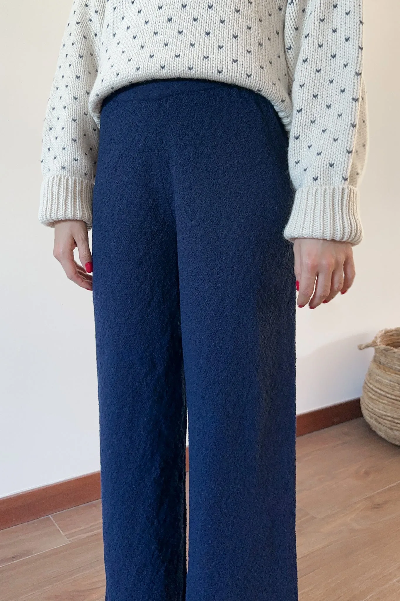 Libby Straight Leg Sweater Knit Pants