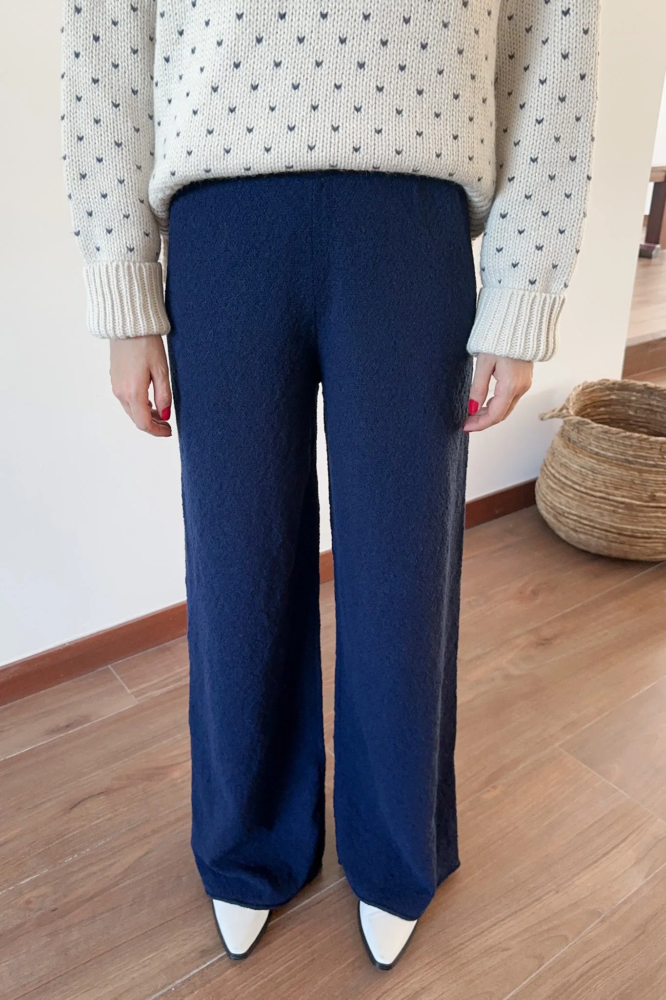 Libby Straight Leg Sweater Knit Pants