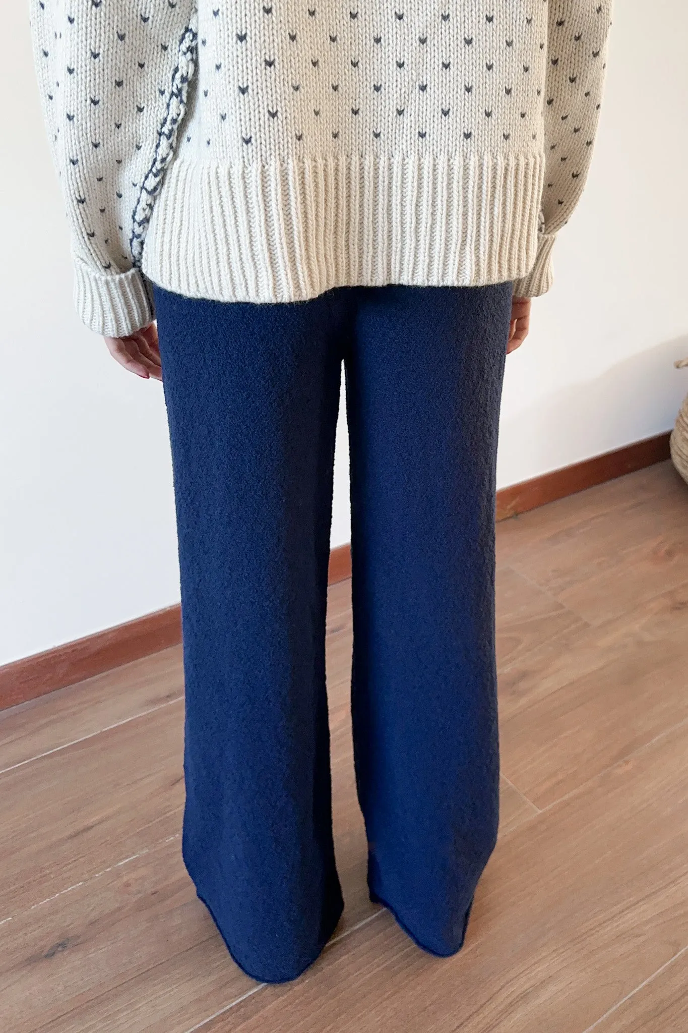 Libby Straight Leg Sweater Knit Pants