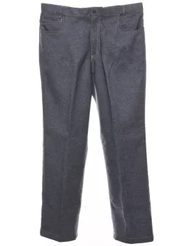 Medium Wash Casual Denim Trousers - W34 L28