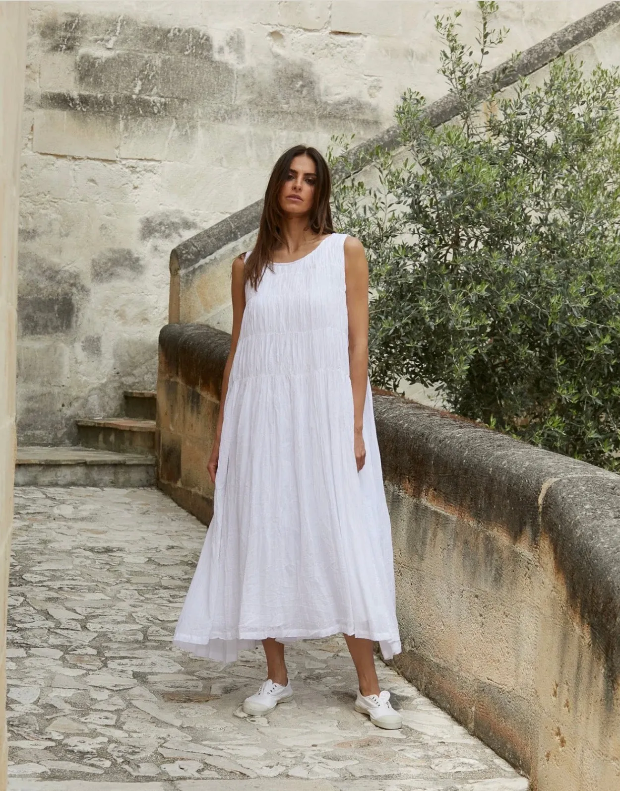 MegbyDesign Athena Dress Long - Gauze Cotton