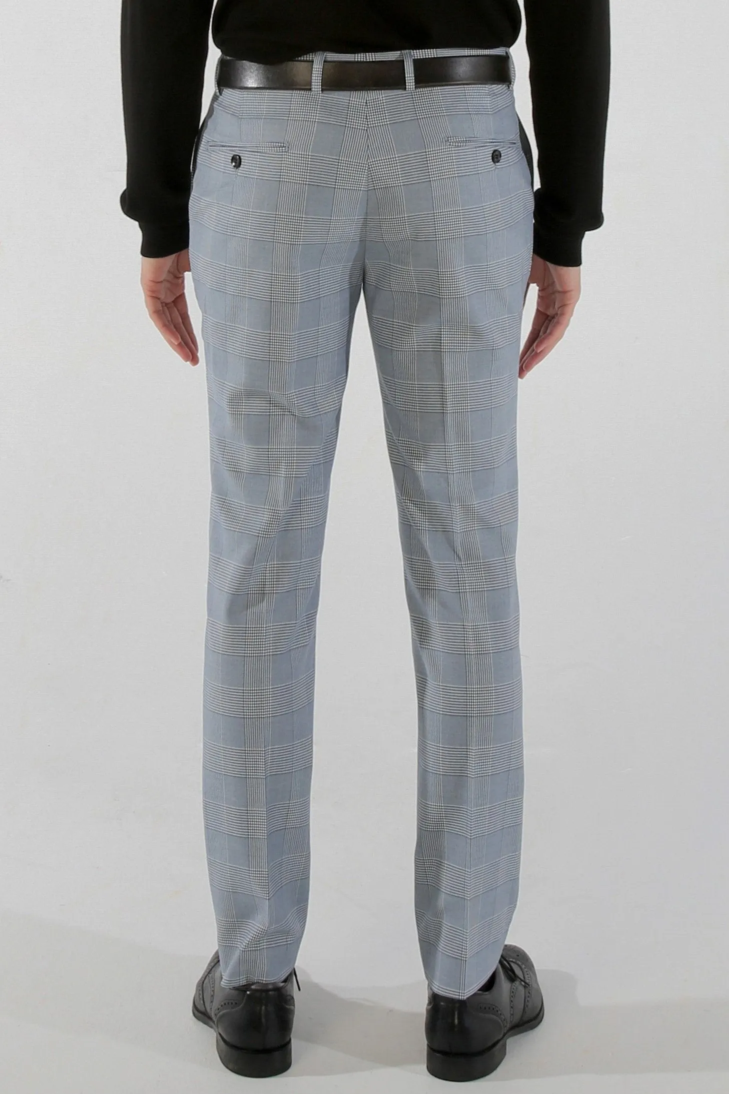 Men's Mark Sky Blue Trousers