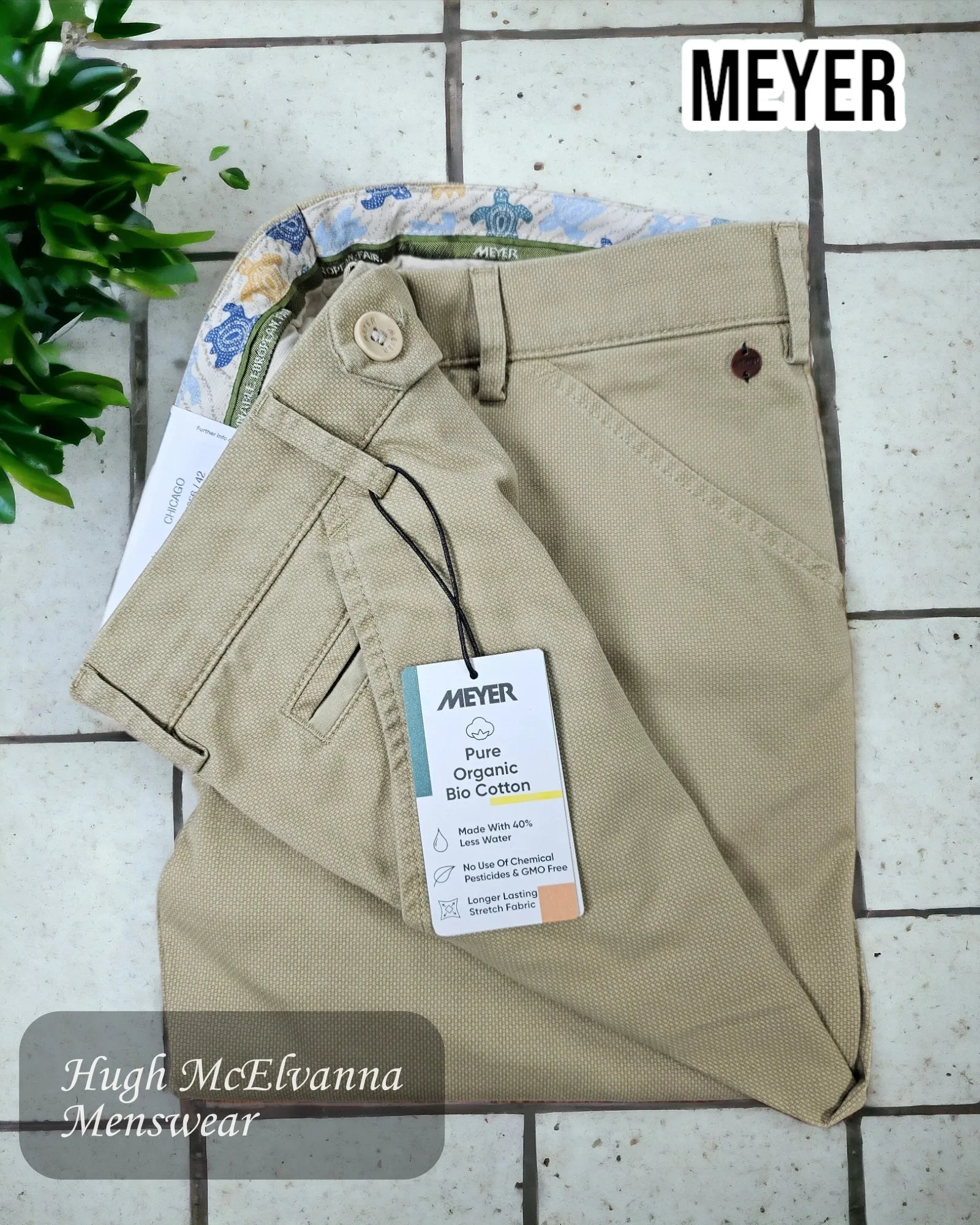 Meyer CHICAGO Sand Stretch Trouser Style: 5056-42