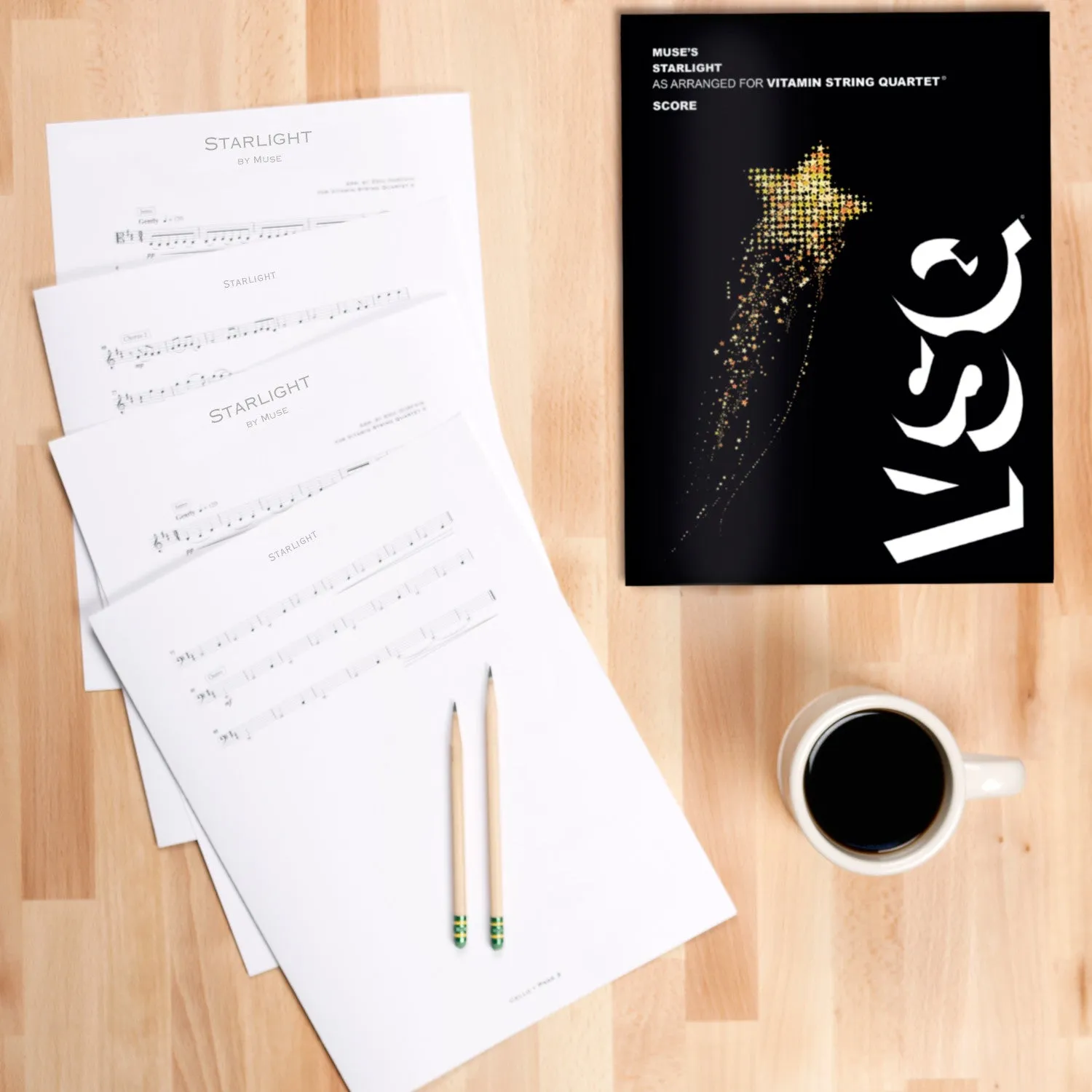 Muse's "Starlight" as Arranged for VSQ (Sheet Music)