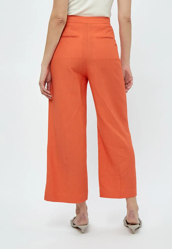 Nadianna Cropped Pants - Dusty Orange