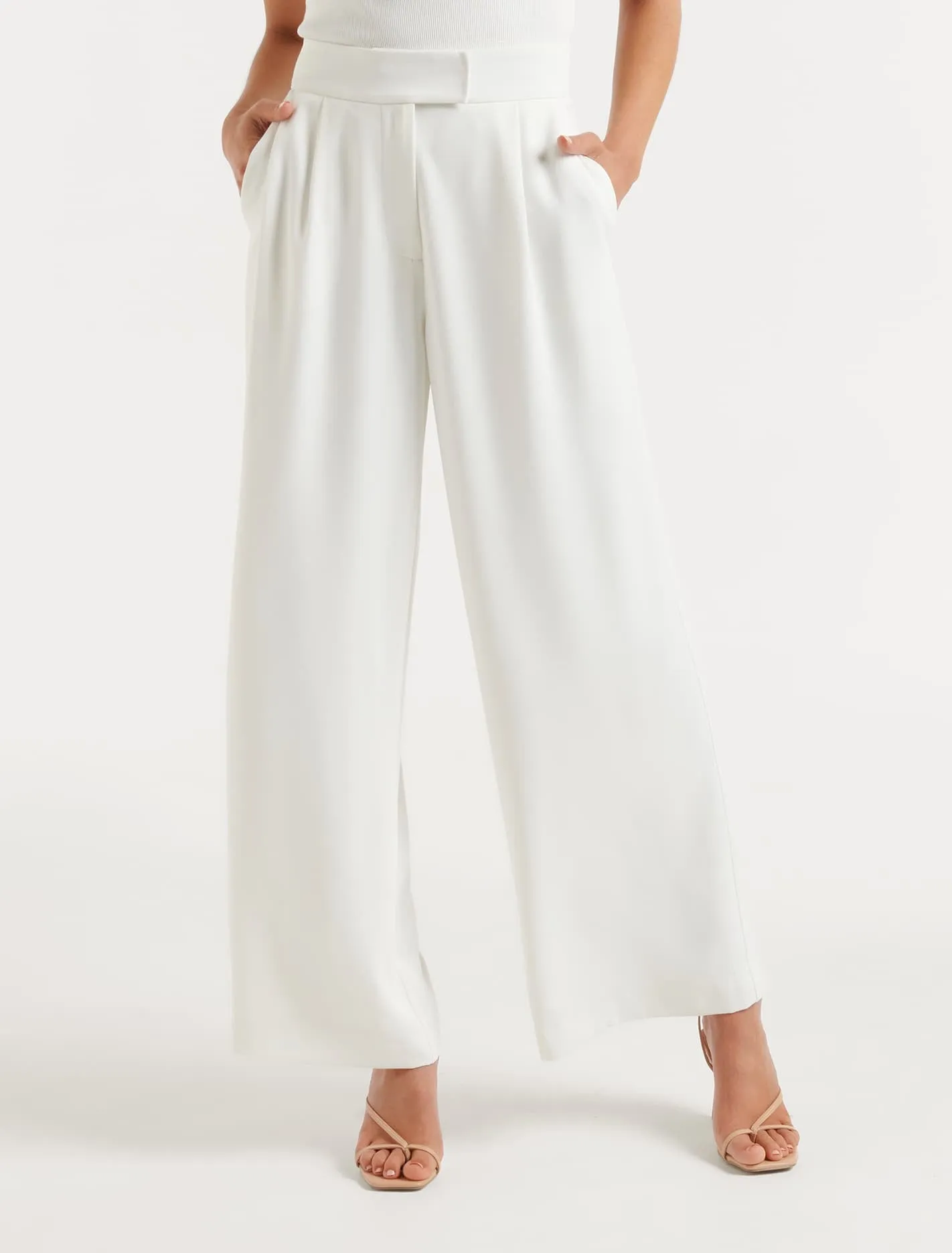 Nylah High Waisted Wide Leg Pants