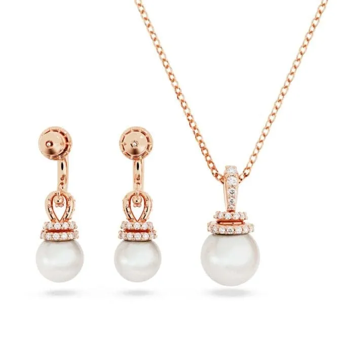 Originally White Rose Gold-tone Plated Set 5672835