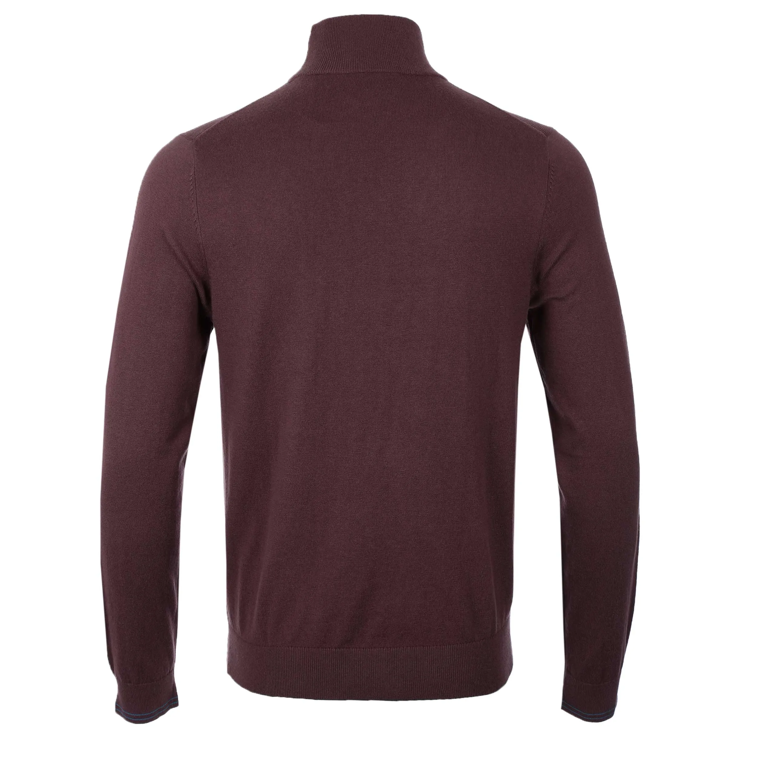 Paul Smith Roll Neck Zeb Bad Knitwear in Plum