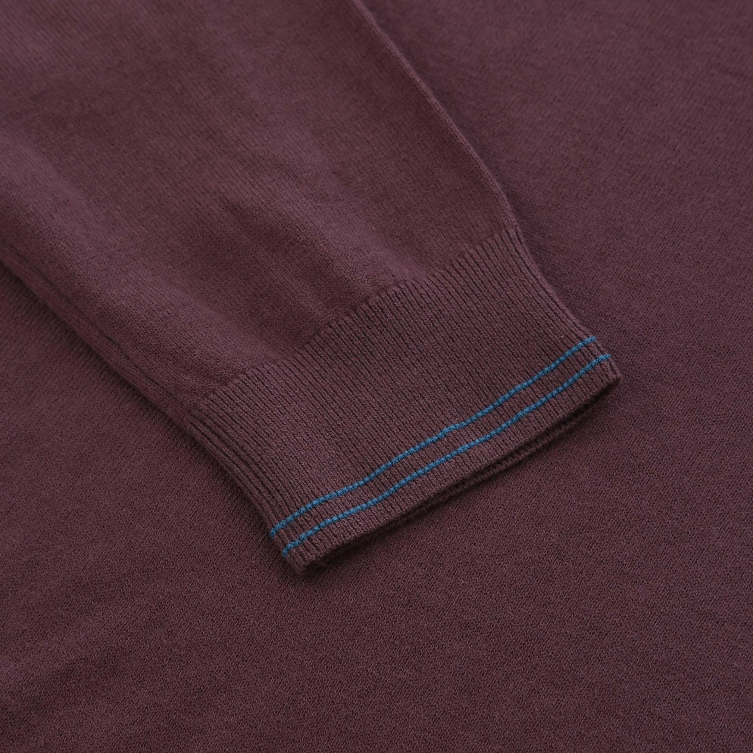 Paul Smith Roll Neck Zeb Bad Knitwear in Plum