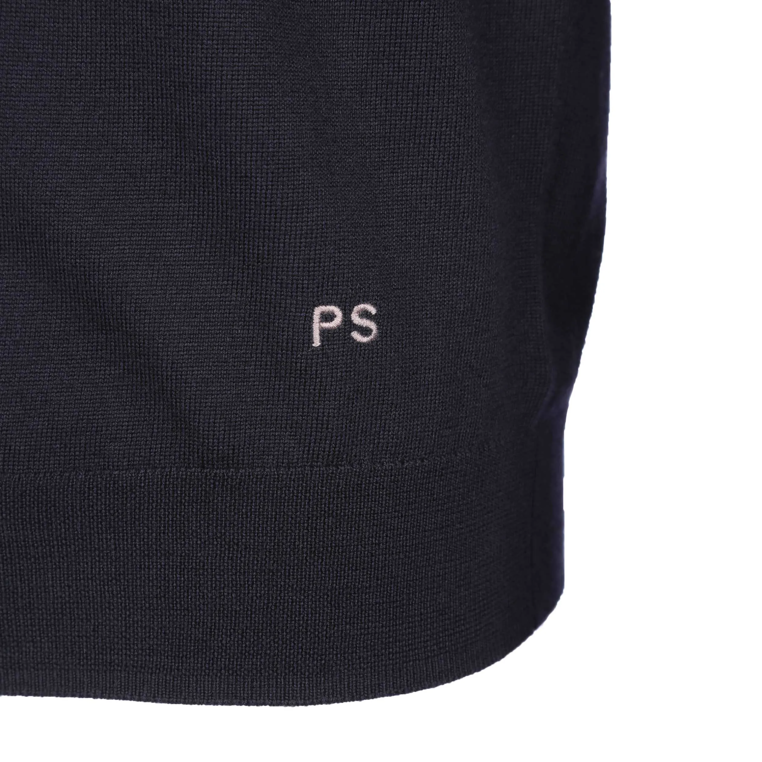 Paul Smith Zip Neck Knitwear in Navy