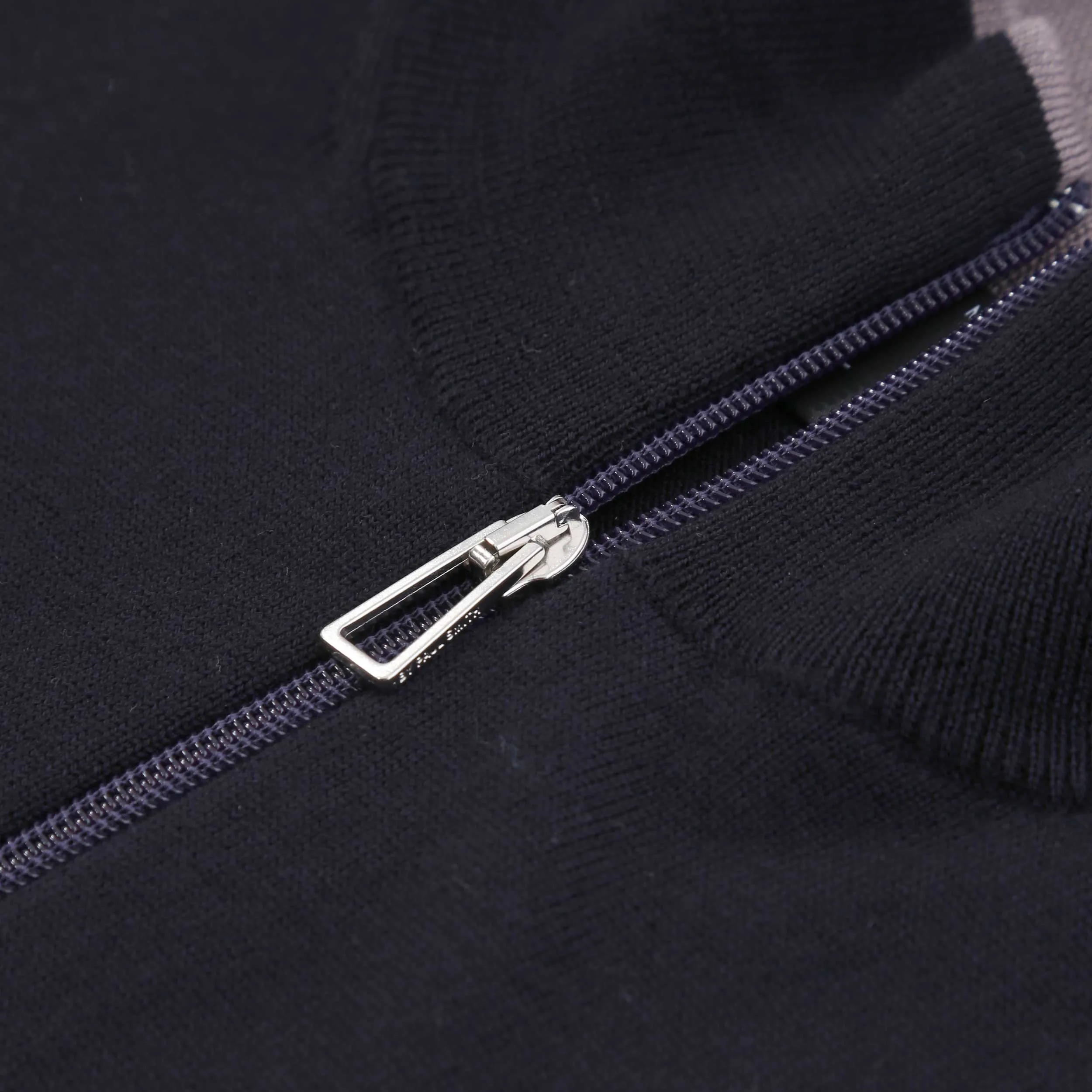 Paul Smith Zip Neck Knitwear in Navy