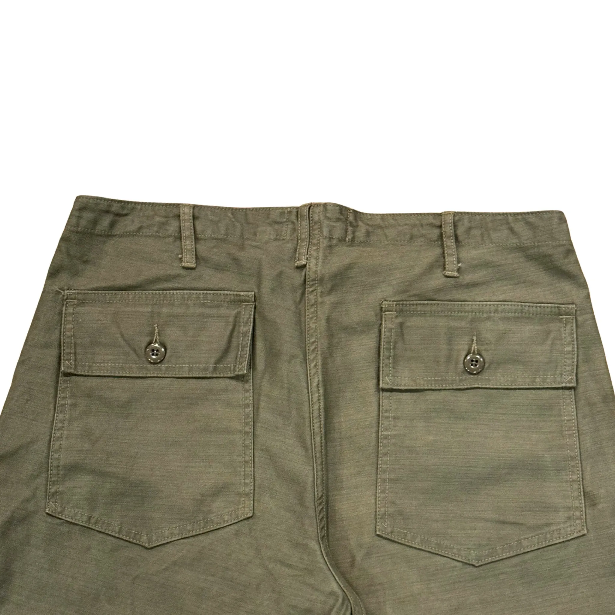 Pre Order - OG-107 60's era GI chinos in 12 oz Baker Back Cotton Satin mid to end January