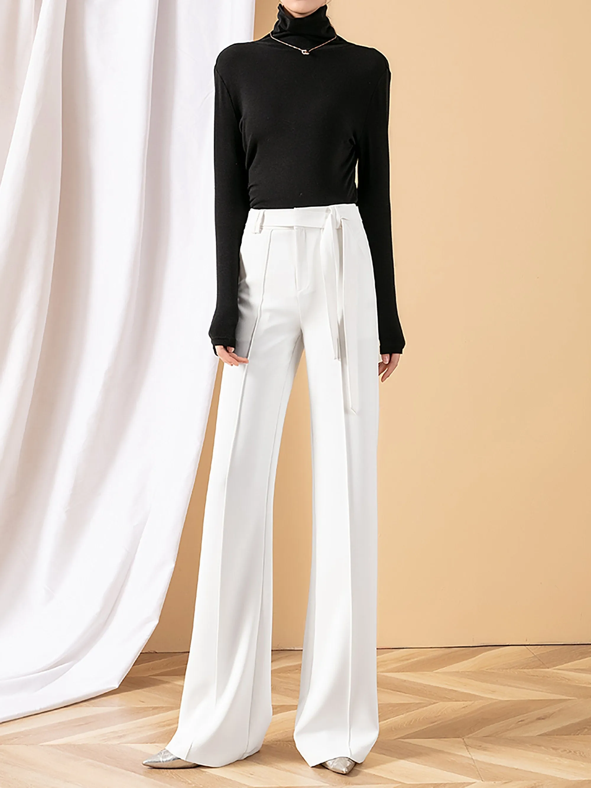 Relaxted Wide Leg Long Pants