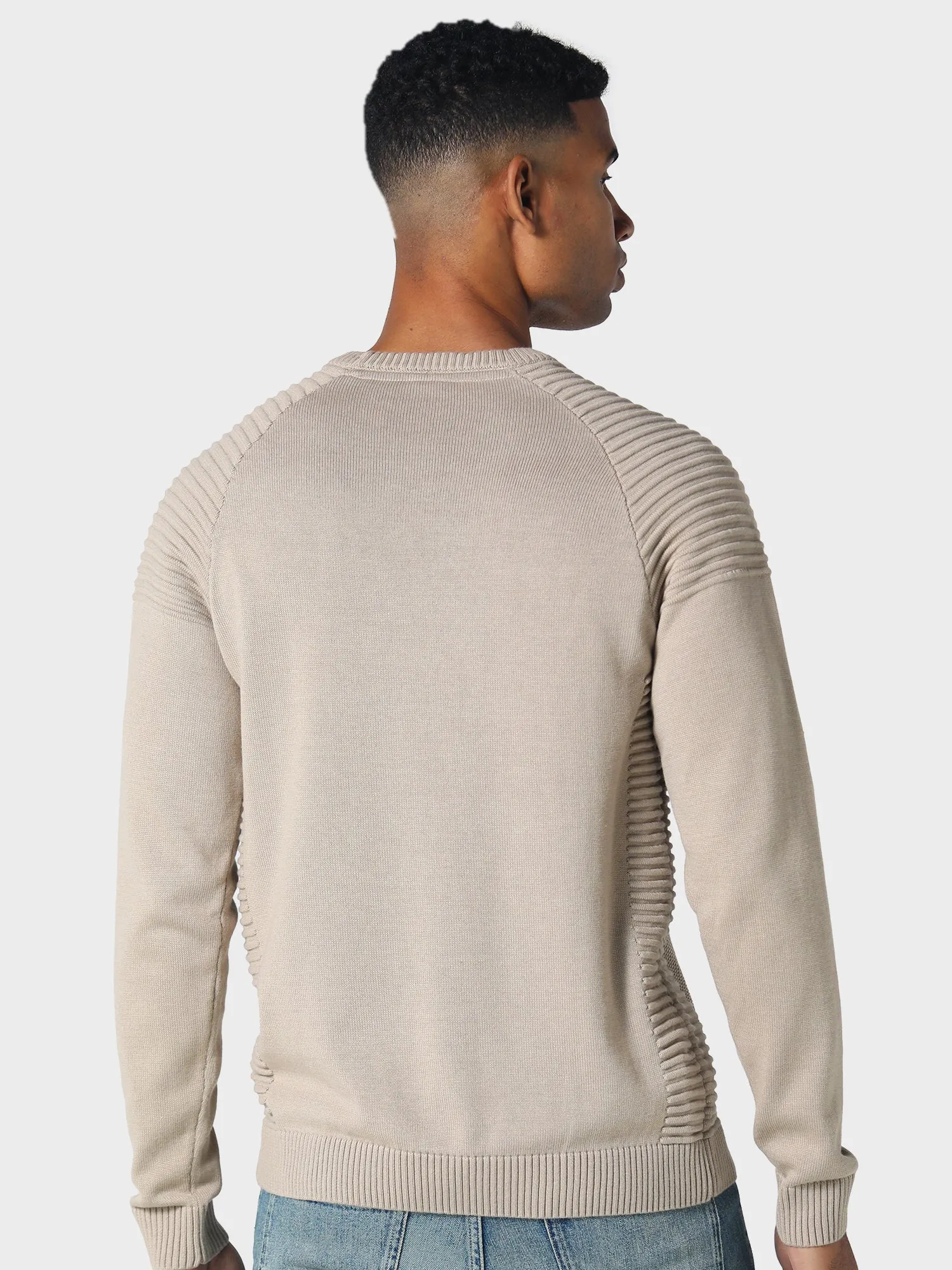 Rowbridge Neutral Knitwear