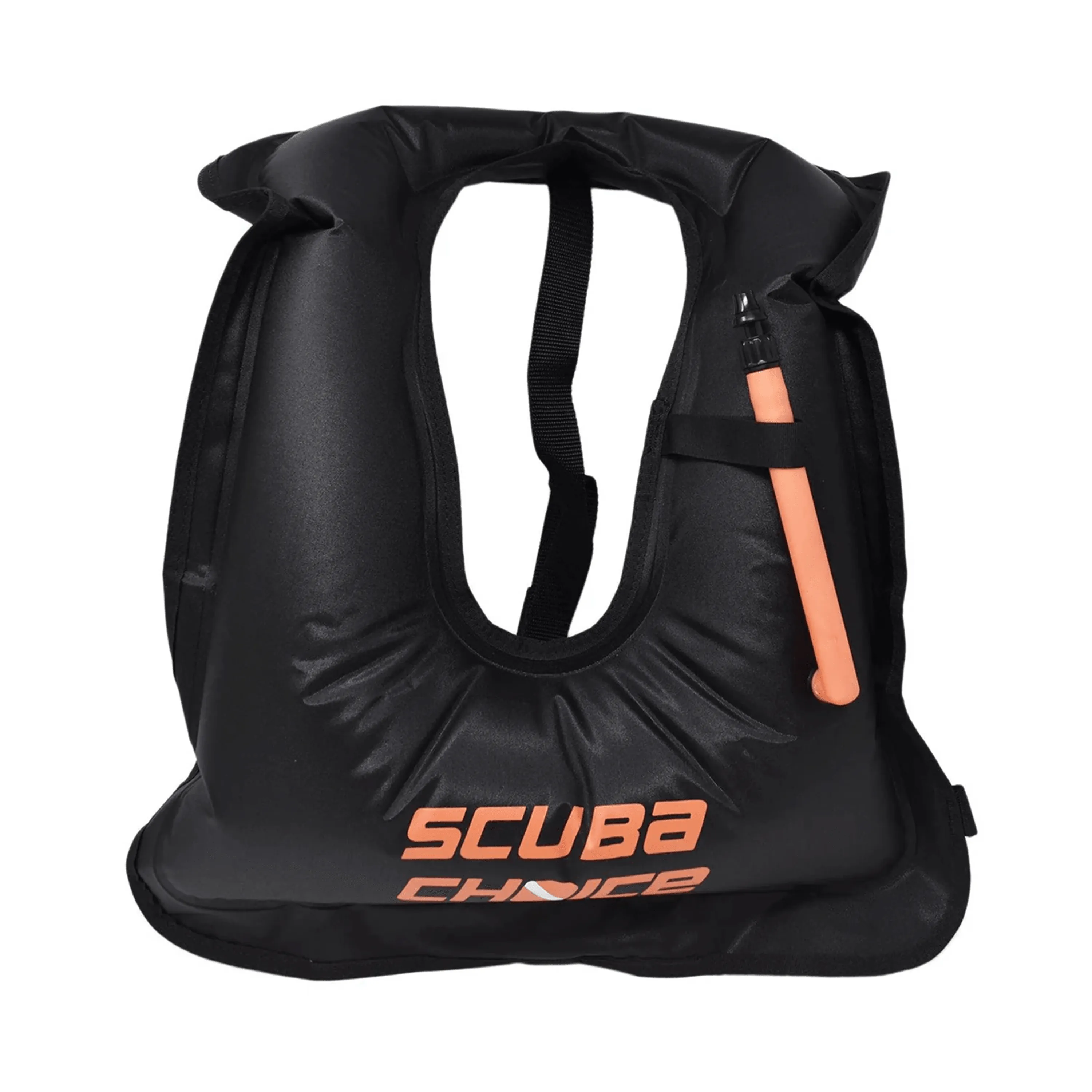 Scuba Choice Adult Black Snorkel Vest w/ Name Box, Large