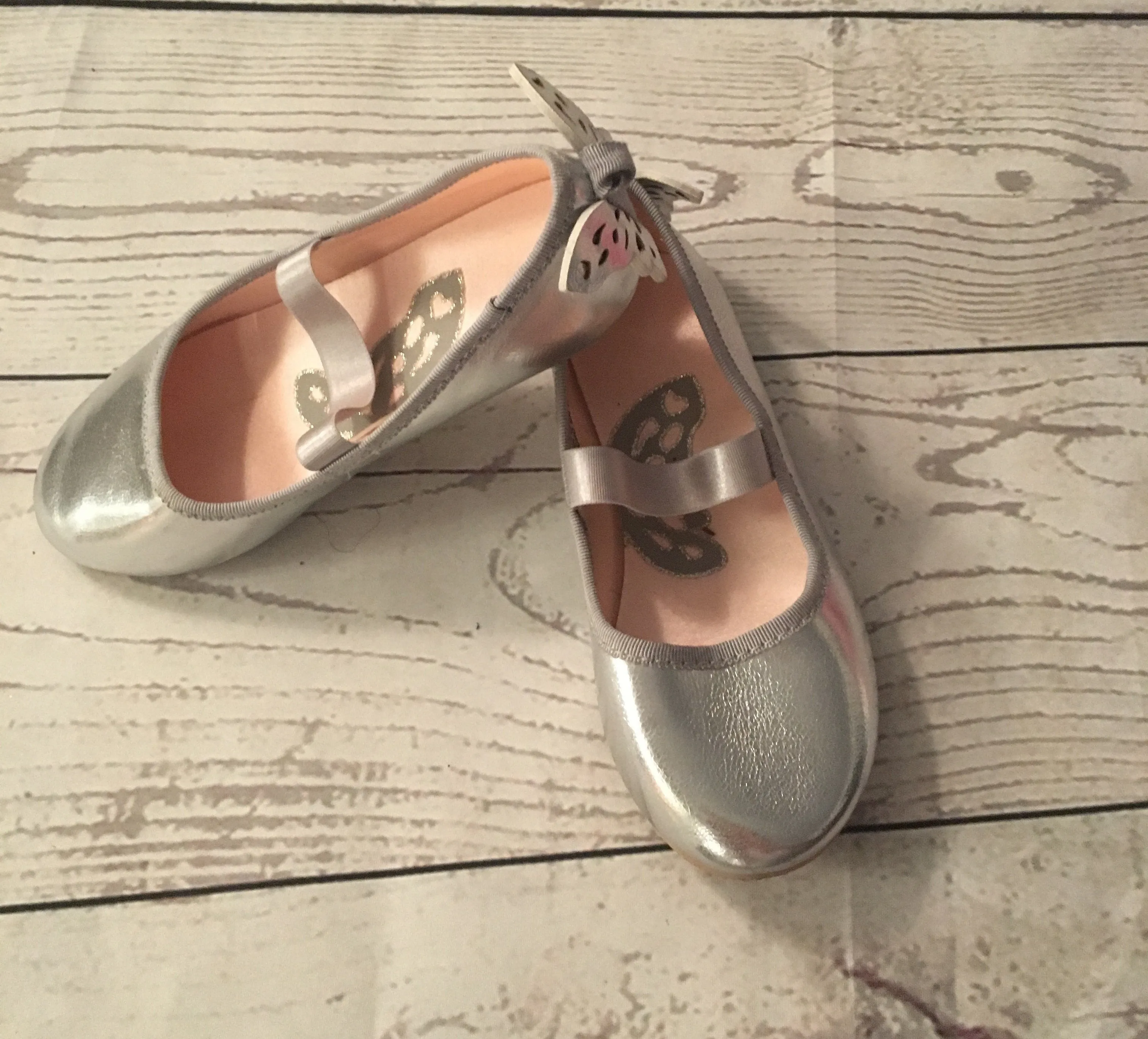 Size 10 EUR 28 Silver Shoes