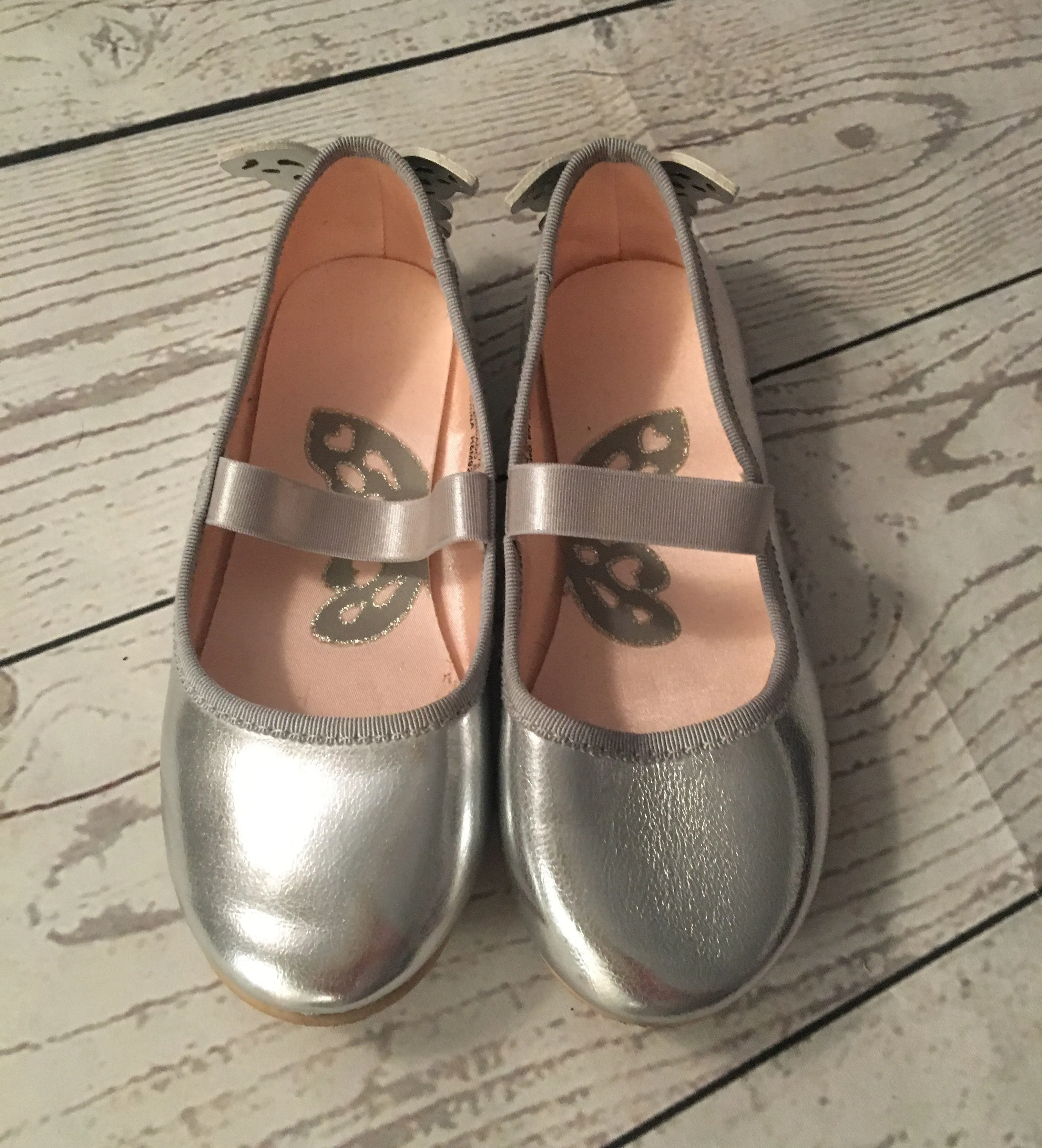 Size 10 EUR 28 Silver Shoes