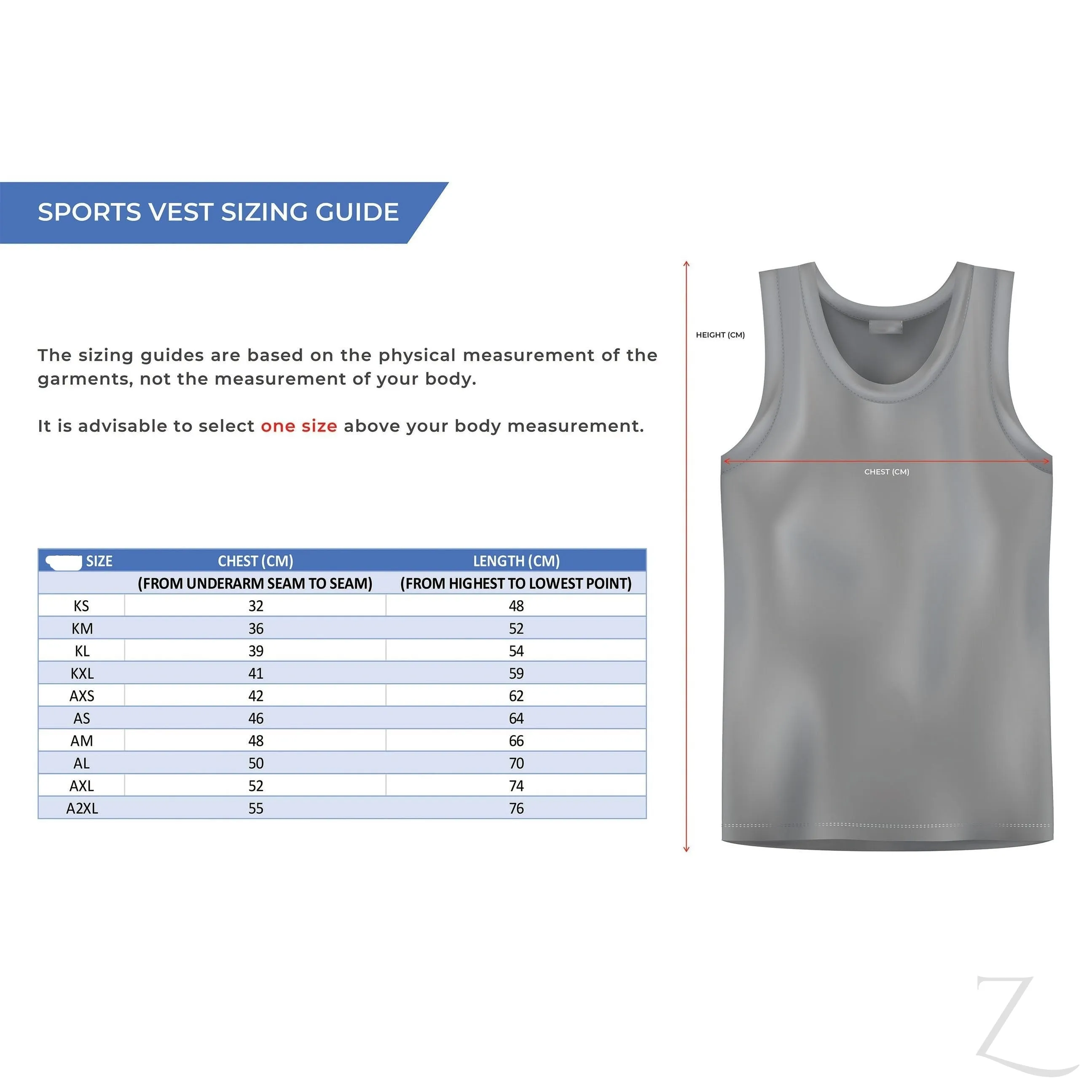 Sports Vest - White