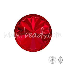 Swarovski 1122 rivoli scarlet 10mm-ss47 (2)