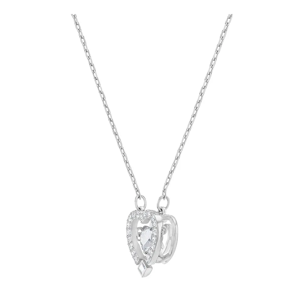 SWAROVSKI Sparkling Dance Heart Necklace 5272365