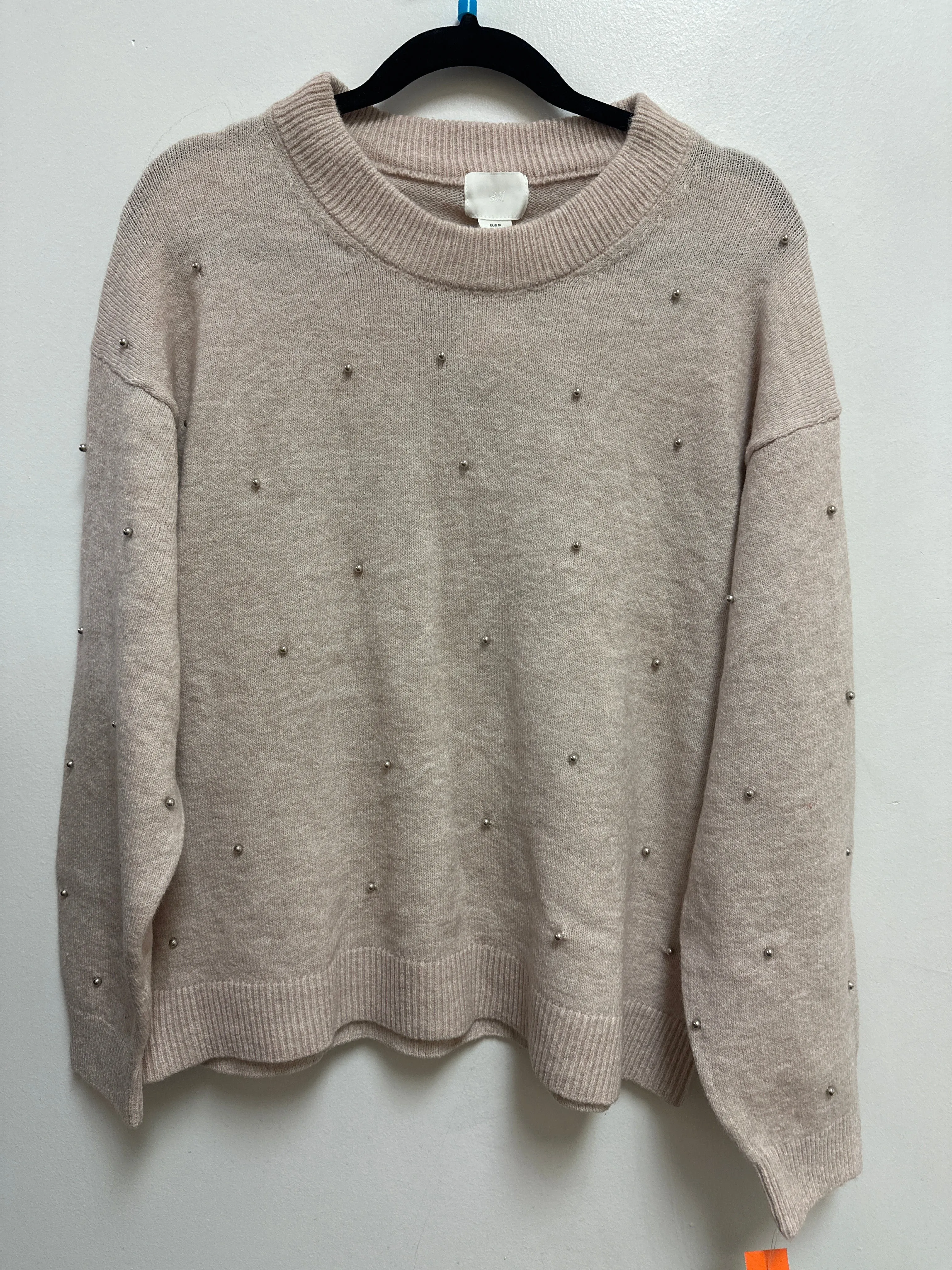 Sweater By H&m In Cream, Size: M