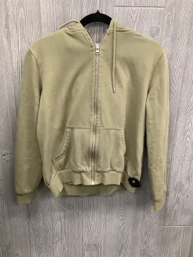 Sweatshirt Hoodie By H&m In Green, Size: M