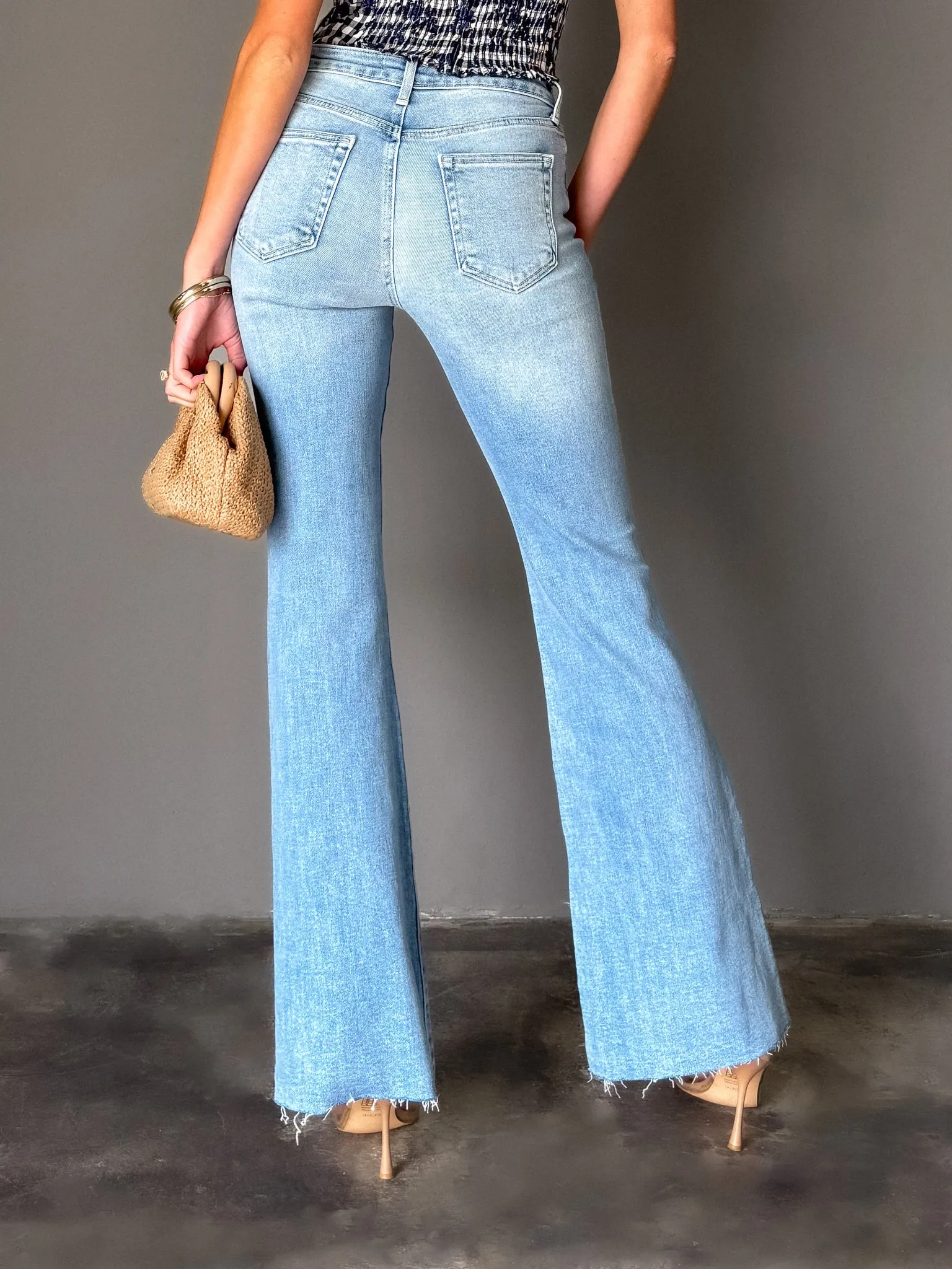 Tatianna Straight Bootcut Jeans - Final Sale