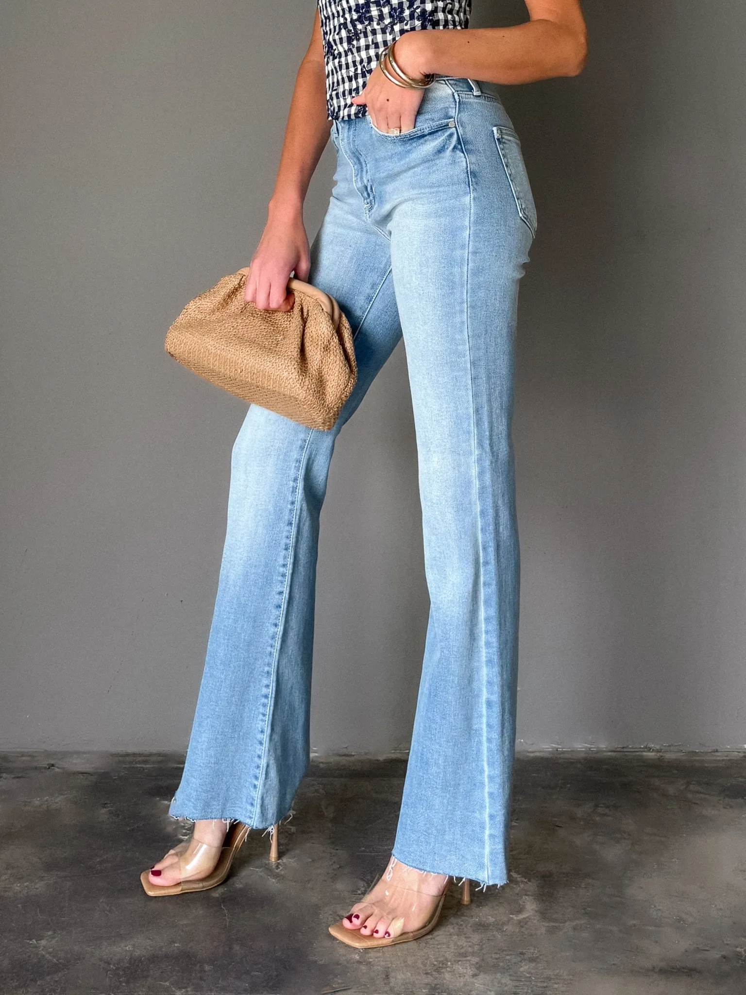 Tatianna Straight Bootcut Jeans - Final Sale