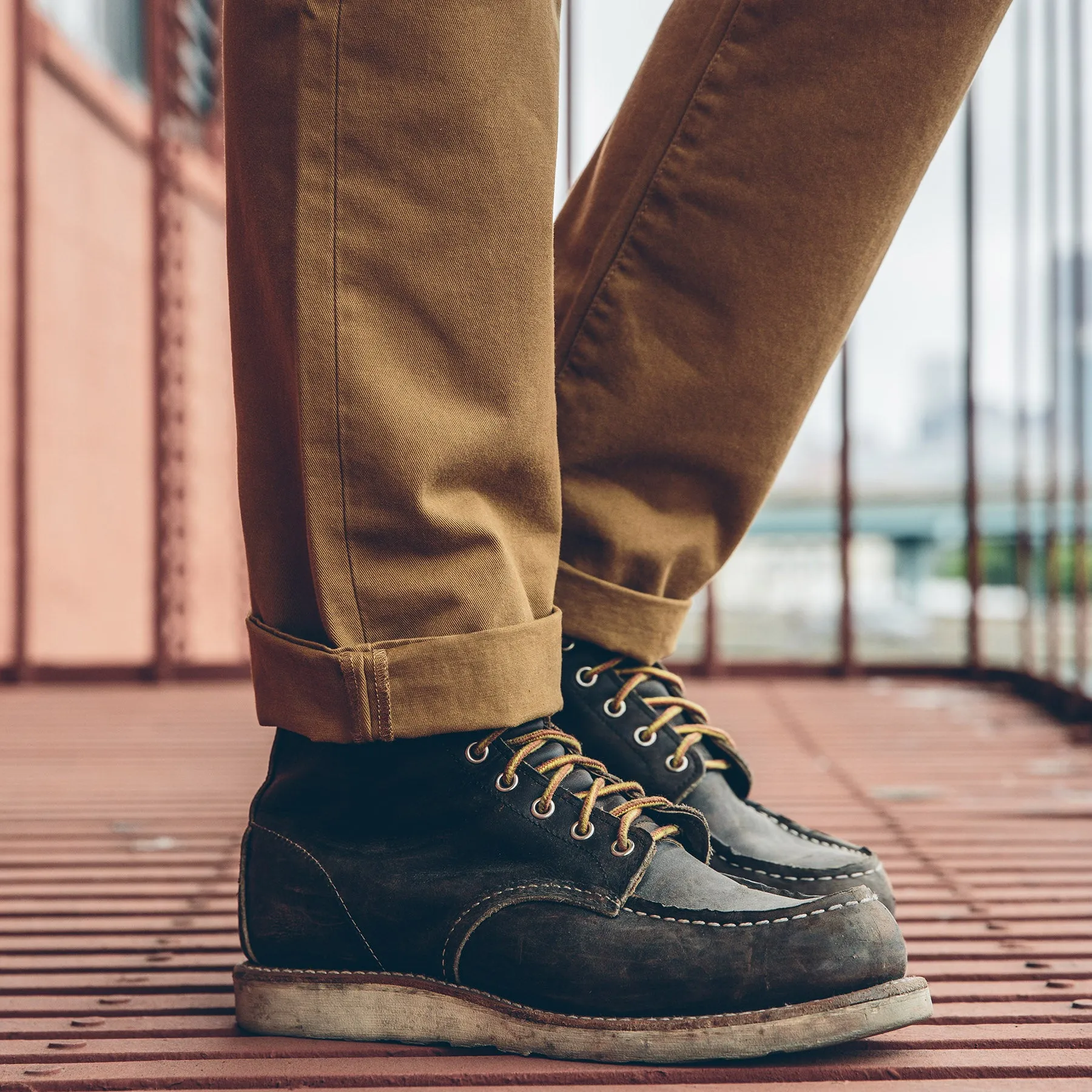 The Slim Chino in British Khaki