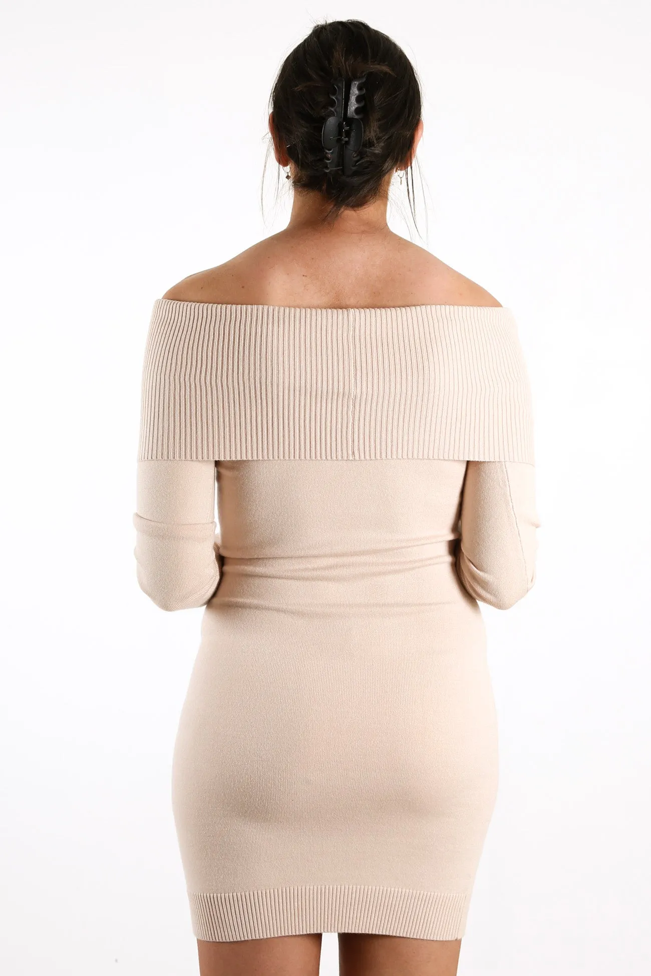 The Venice Knitted Dress Oatmeal