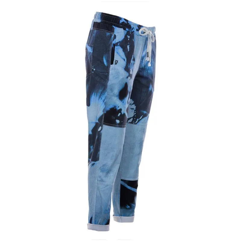 You2 trousers ocean print